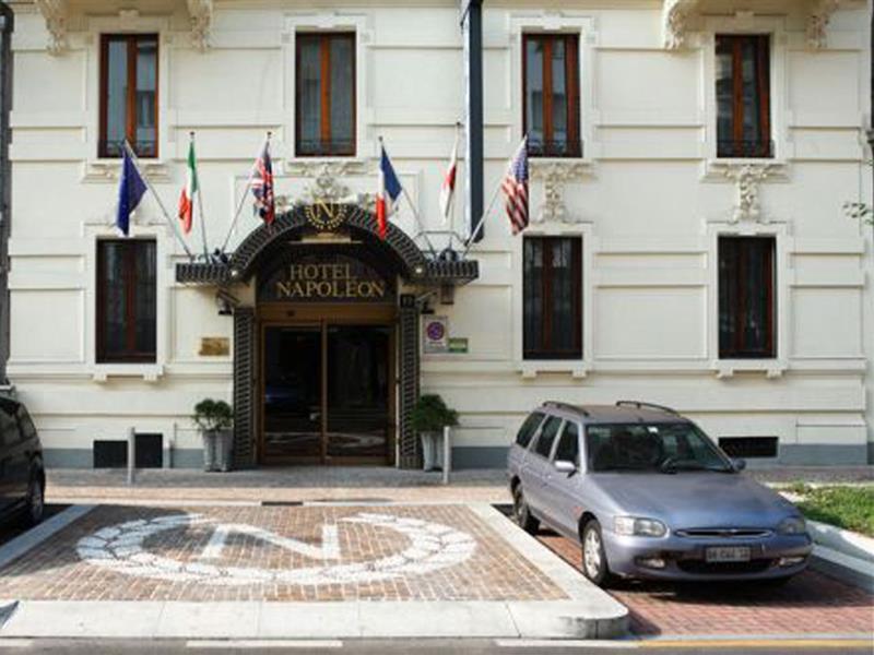 Lhp Hotel Napoleon Милано Екстериор снимка